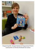 Kirsten Reinhardt mit ihrem Kinderbuch "Der Kaugummigraf" auf der Leipziger Buchmesse 2017