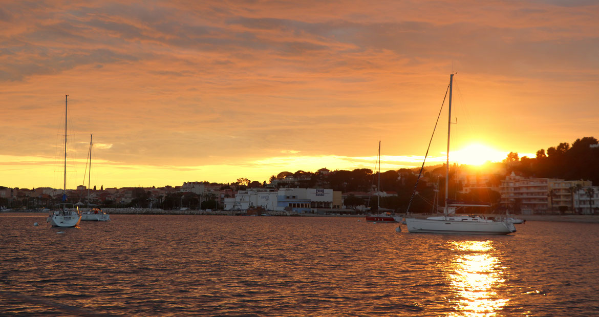 Mouillage à Bandol