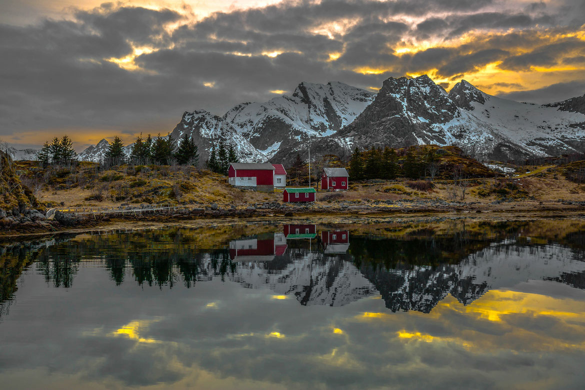 Lofoten # Sonnenuntergang# Norwegen # Roland Valter # Naturfotgrafie