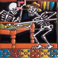 <img src="Catrines en el Billar.jpg" alt="Azulejo tipo Talavera con escena de Catrines en el Billar en relieve" />