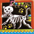 <img src="Catrines Gatos.jpg" alt="Azulejo en relieve artesanal mexicano con Catrines Gatos decorado a mano" />