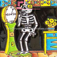 <img src="Catrin y Báscula.jpg" alt="Azulejo tipo Talavera con escena de Catrin en la Báscula en relieve" />