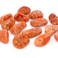 Calcite orange  pierre gemme, Pierres de Lumière Saint Rémy de Provence, pierre roulée, pierre brute, galet, lithothérapie, vertus, propriétés, ésotérisme