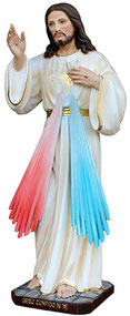 Jesus divine mercy statue cm. 60
