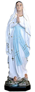 Our Lady of Lourdes statue cm. 107