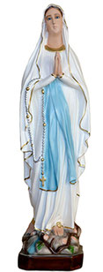 Our Lady of Lourdes statue cm. 73