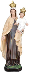 Our Lady of Mount Carmel statue cm. 60