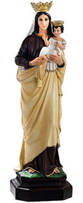 Our Lady of Mount Carmel statue cm. 83