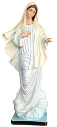 Our Lady of Medjugorje statue cm. 60
