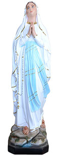 Our Lady of Lourdes statue cm. 183