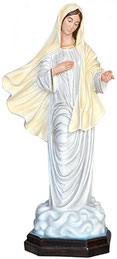 Our Lady of Medjugorje statue cm. 130