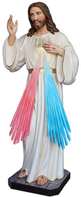Jesus divine mercy statue cm. 180