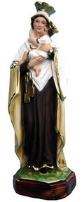 Our Lady of Mount Carmel statue cm. 25