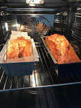 Gebackene Brote im Backofen