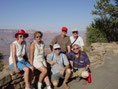 Unser Team (hinten von li.: Günter, Helmut; vorn: Renate, Christel, Bernhard, Klaus)