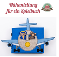 Spielbuch Anleitung Teddy Flugreise Flugzeug Flughafen