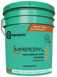 IMPERCRYL 3 FIBRATADO impermeabilizante acrílico con fibras para techos con tránsito ligero, fisuras pequeñas y elongación superior a 70%