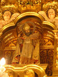 San Agustín de Hipona, obra de Pineda Calderón