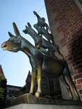 Die Bremer Stadtmusikanten (Hans Snoek / pixelio.de)