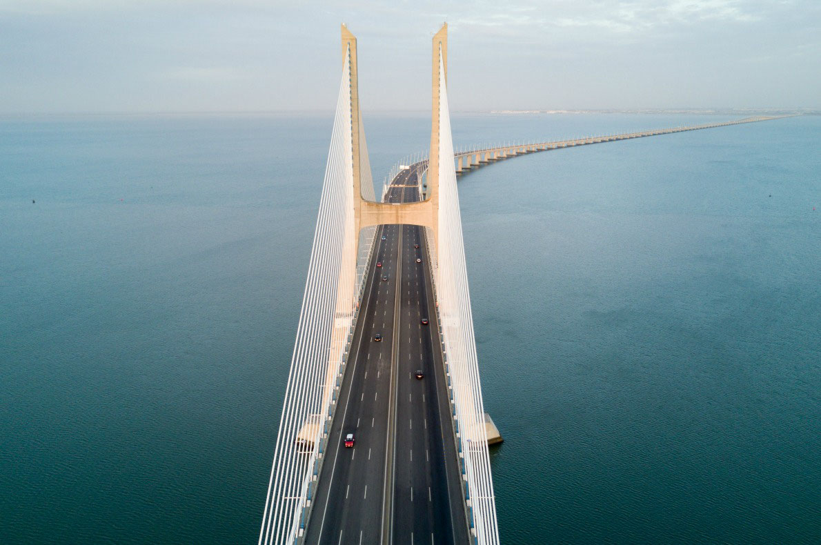 Vasco da Gama Bridge Lisbon