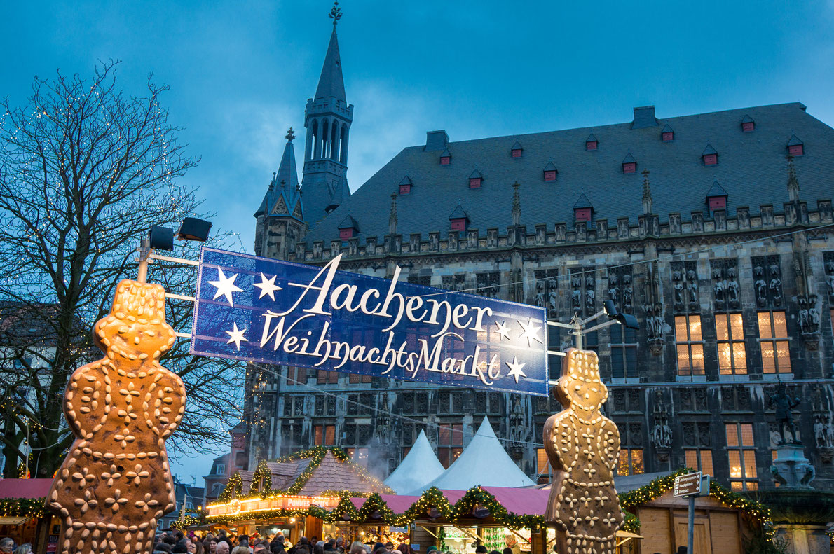 Christmas market in Aachen, Germany