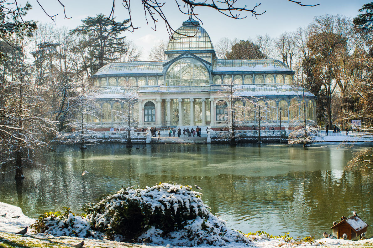 Botanical Garden Buen Retiro Madrid - Best Green Houses in Europe - European Best Destinations  Copyright ahau1969