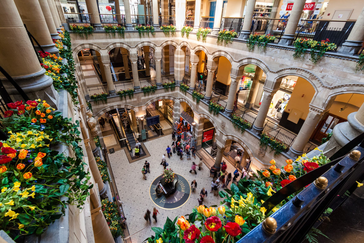 Best shopping centers in Europe - Magna Plaza Amsterdam Copyright mandritoiu - European Best Destinations
