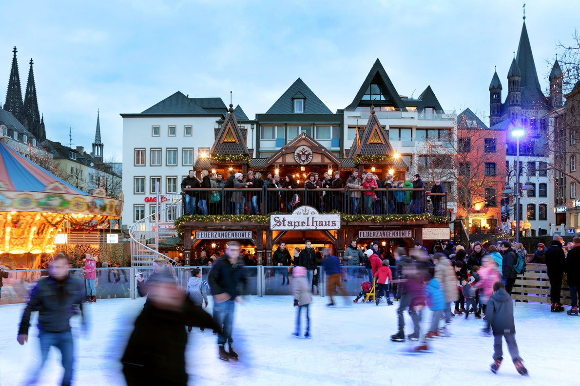Best Christmas Markets in Germany -  Cologne Christmas Market ©Weihnachtsmarkt Kölner-Altstad t- Best City Christmas City Breaks in Europe - European Best Destinations