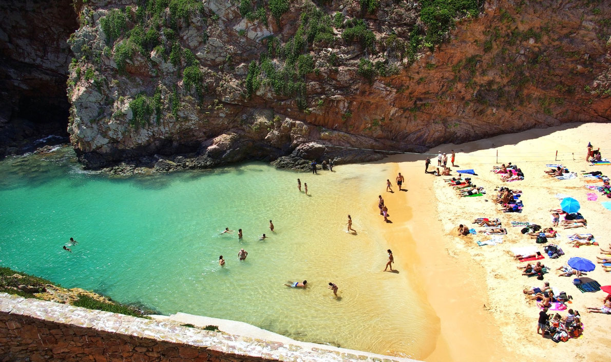 Best beach in Europe Berlanga Island in Portugal Copyright inacio pires