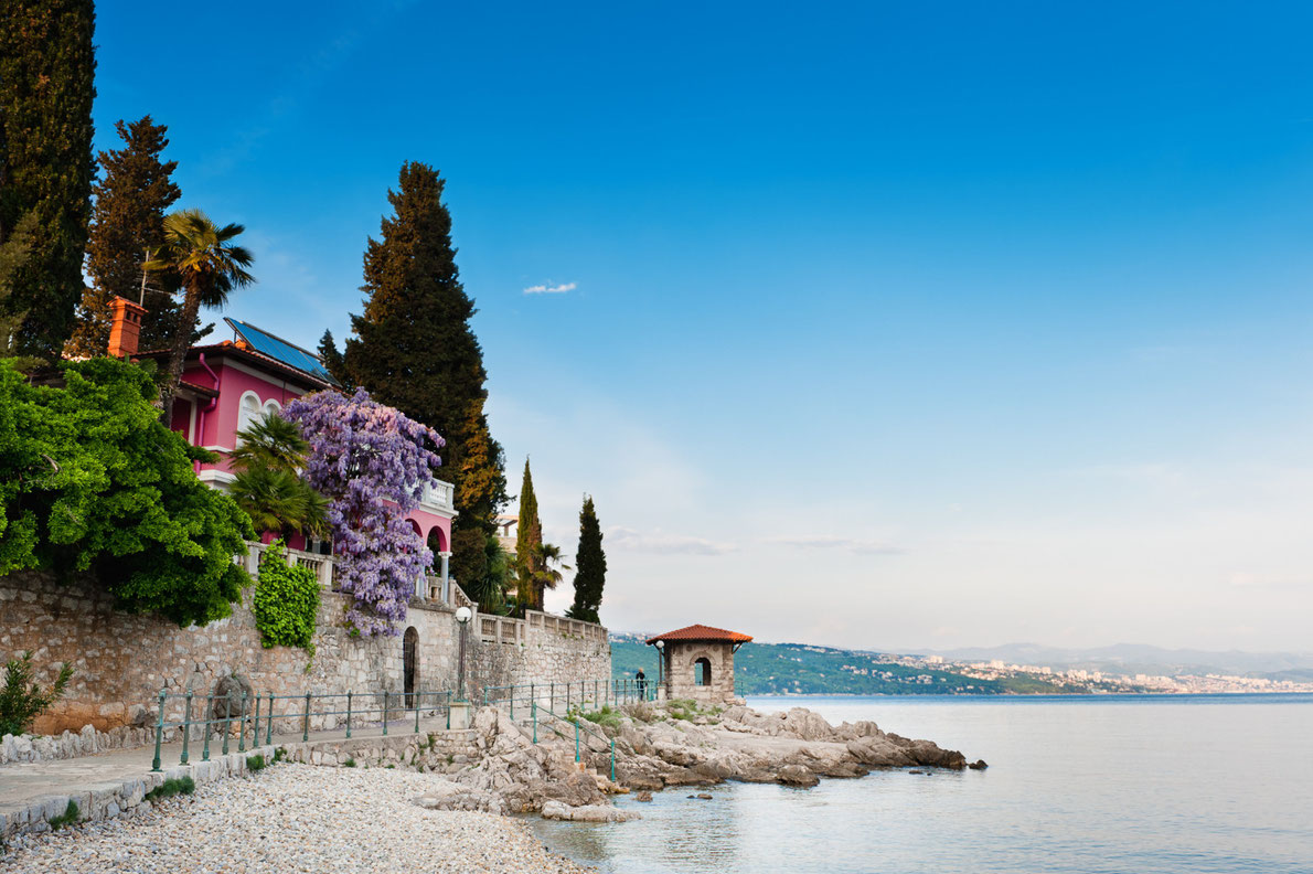 Opatija Romantic Destinations in Europe Copyright Evgeniya Moroz- European Best Destinations