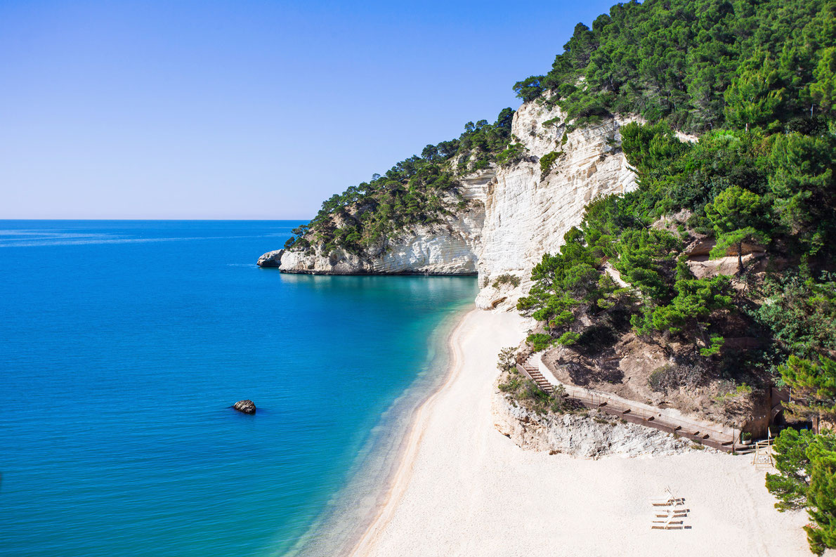 Baia delle Zagara beach in Italy - Best beaches in Europe