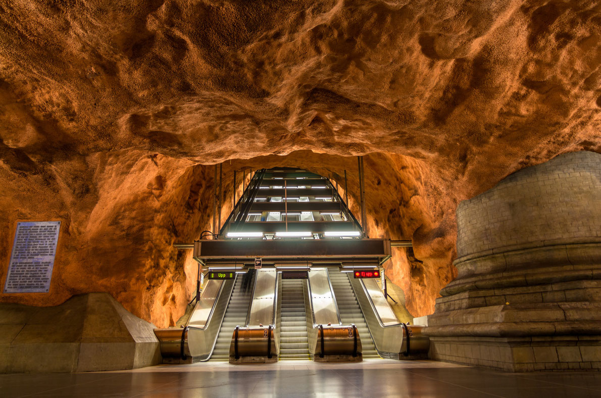 Best subway stations in Europe - Solna Station - European Best Destinations - copyright Leonid Andronov