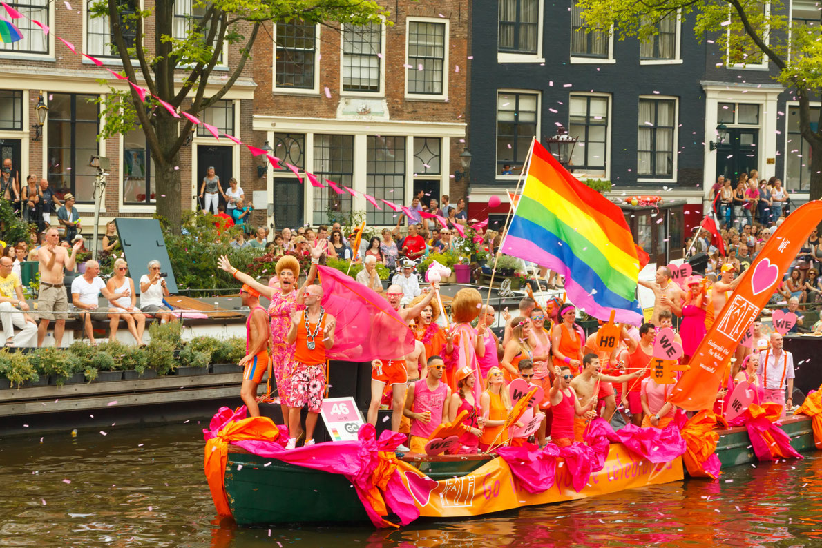 Best gay prides in Europe - Amsterdam Gay Pride - Copyright kavalenkau - European Best Destinations