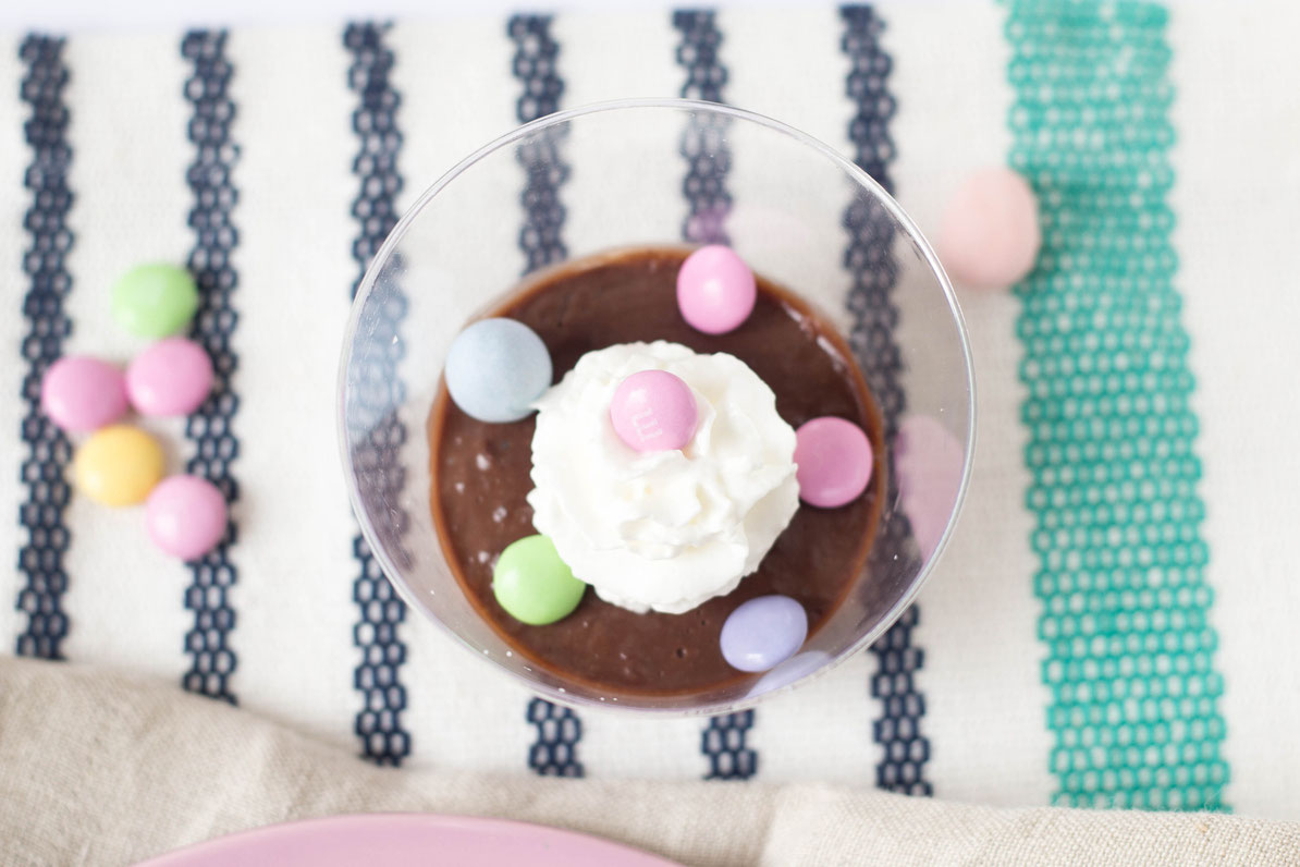 Mini Chocolate Pudding Easter Dessert Cups Homemade Nutrition Nutrition that fits your life