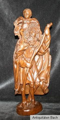 Christopherus mit Jesuskind, im gothischen Stil,Mitte 19. Jhd. ,Eiche, 52,0 cm, € 1600,00
