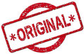 Stempel-Logo mit dem Text "Original".
