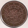 MONEDA AUSTRIA - KM 3084 - 5 CÉNTIMOS DE EURO - 2.003 - ACERO - COBRE (SC-/UNC-) 0,90€. 
