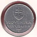MONEDA ESLOVAQUIA - KM - 17 - 10 HALIEROV - 1.997 - ALUMINIO (MBC/VF) 0,75€.