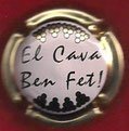 PLACA DE CAVA - MAS TINELL (EL CAVA BEN FET!) CÓDIGO INFOPLACA - Li 12 (USADA) 1€.