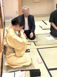 お稽古風景より
