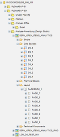 SAP BO Design Studio - RyDoc Navigations-Baum
