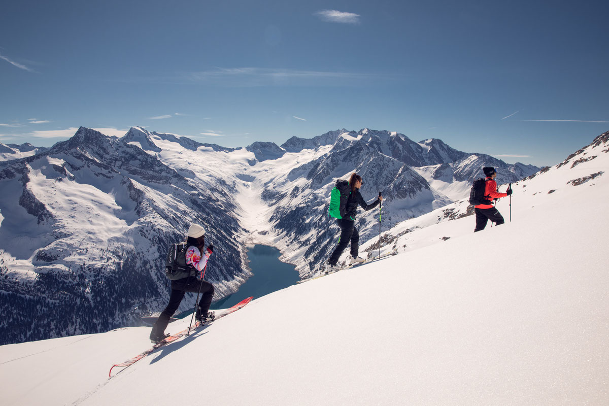 Skifahren und Skitouren im Zillertal