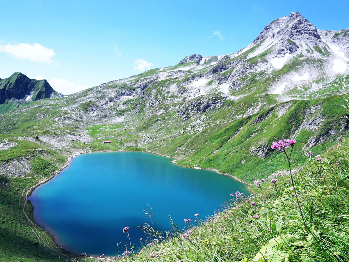 Engeratsgundsee Daumen Hindelang Allgäu
