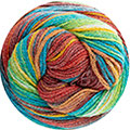 Fair cotton Stretch 104 - Vert-Rouge-Bleu-Jaune