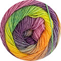 Silky Lace Rainbow 306 - Lilas-Bleu-Orange