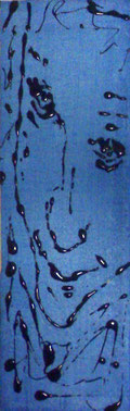 Sara  - smalto acrilico su polistirene - cm 50 x 15