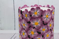 flower fondant pattern cake