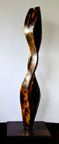 #edelholzskulpturen#abstrakt#modern#götterbaum#geflammt#gunnar-mozer