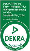 DEKRA-Siegel vom Inhaber von H&Z Immobilien.