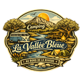 La Vallée Bleue Camping à Sahune en Drôme Provençale au bord de la rivière et des montagnes